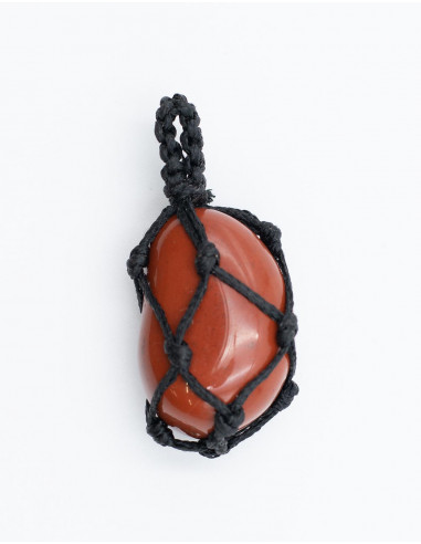 Macrame Stone Pendant