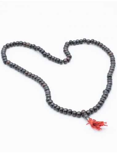 Japa Mala Dark Brown Bone