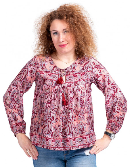 Long Sleeve Blouse