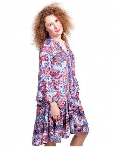 vestido-boho-style-mangas-volantes-estampado