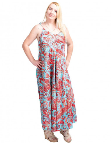 Wide Long Dress