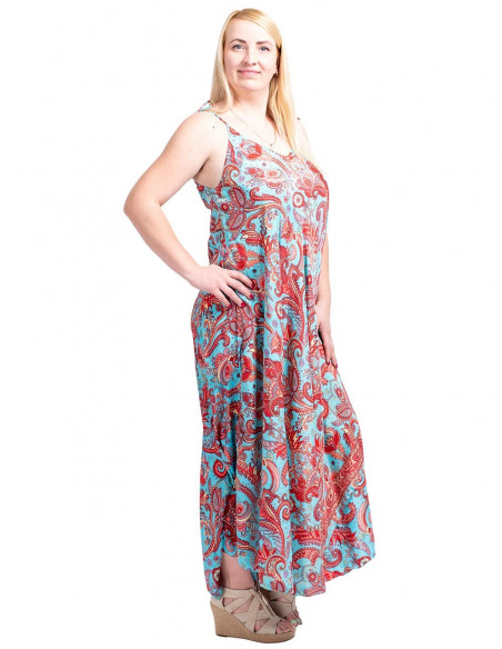 Wide Long Dress