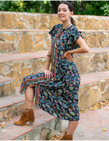 Button-up dress