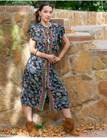 Button-up dress
