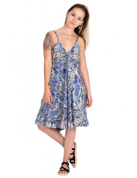 vestido-corto-verano-estampado-azul