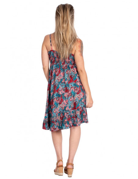 vestido-corto-seda-tirantes-verano-azul-y-rojo