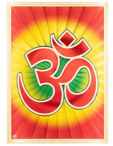 Medium Plate Symbol Om