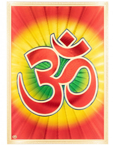 Medium Plate Symbol Om