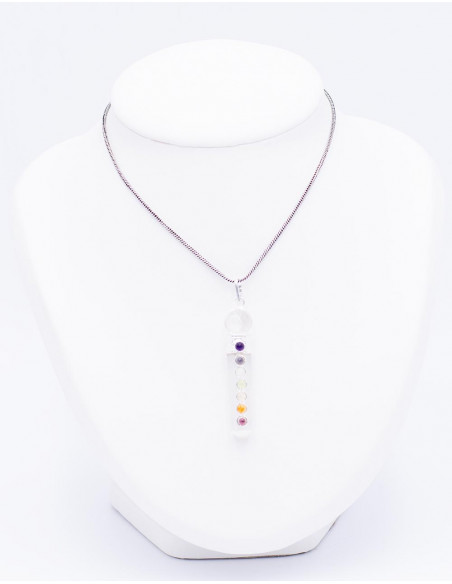 Octagonal pendant with ball