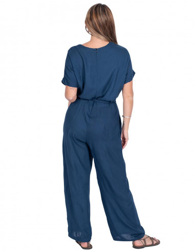 Plain Long Jumpsuit