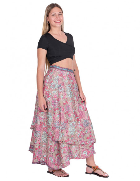 Two-Layer Long Skirt