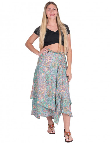 Two-Layer Long Skirt