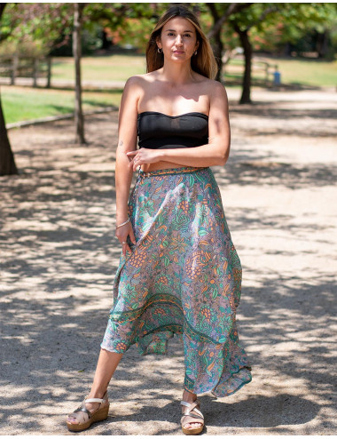 Long Skirt Two Layers