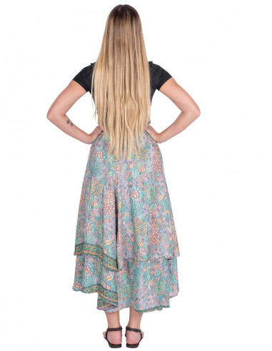 Long Skirt Two Layers