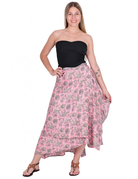 Two-Layer Long Skirt