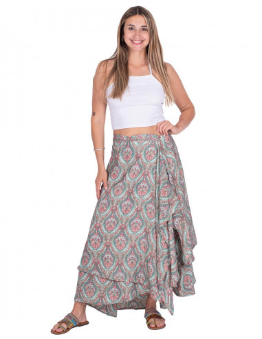 Two-Layer Long Skirt