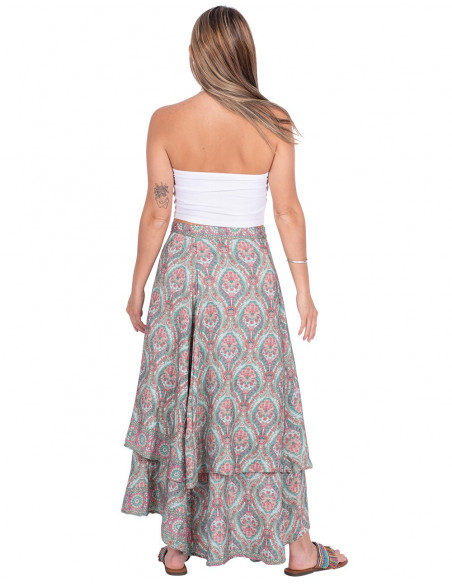 Two-Layer Long Skirt