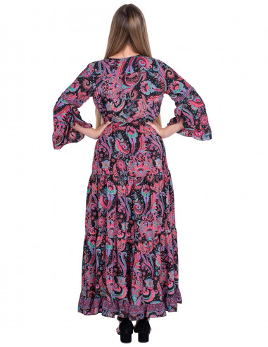 vestido-estilo-boho-seda-largo-negro