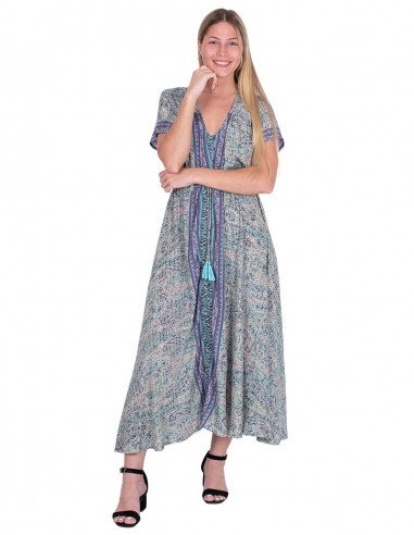 Long Button-Down Dress