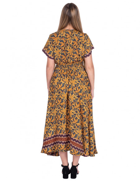 vestido-largo-botones-primavera-verano-amarillo