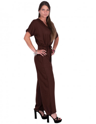 Plain Long Jumpsuit