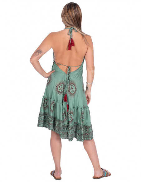 vestido-verde-de-playa-simbolo-om