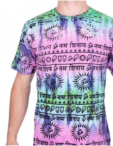 camiseta-verde-tie-die-dibujos-etnicos