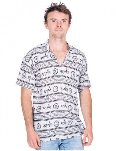 copy of HCA0008O - Burgundy Striped Polo Shirt