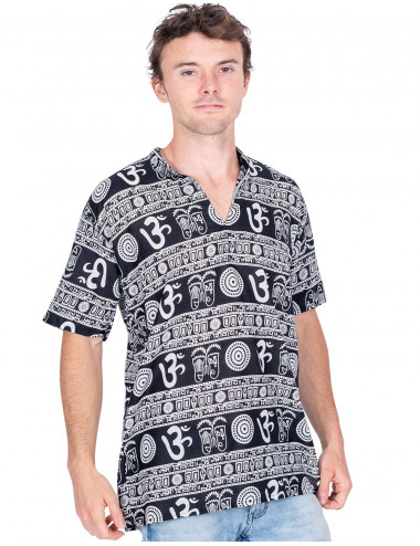 copy of HCA0008O - Burgundy Striped Polo Shirt