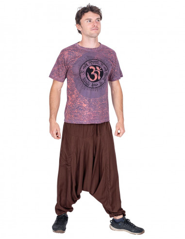 pantalon-liso-afgano-unisex-marron