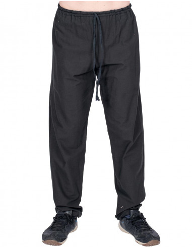 Straight Black Trousers