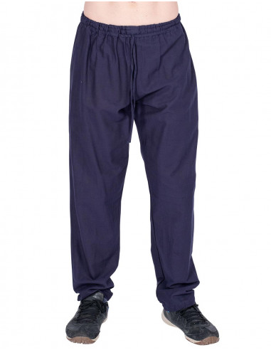 Straight Blue Trousers