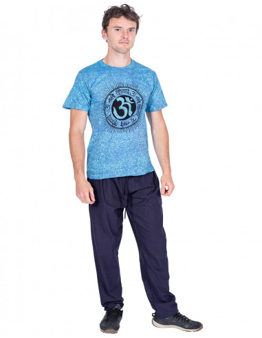 Straight Blue Trousers