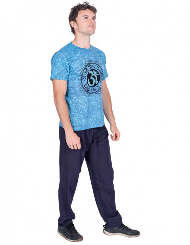 Straight Blue Trousers