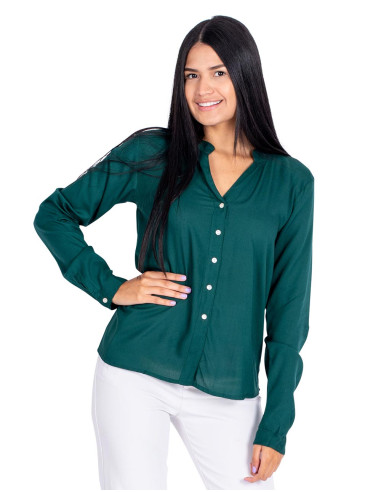 Green Button-Down Shirt