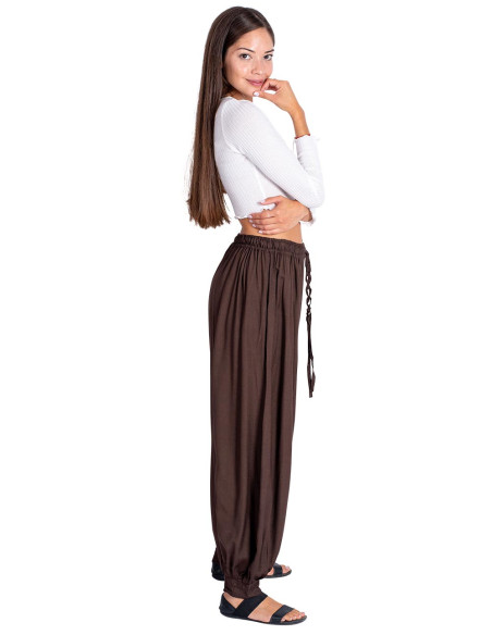 Brown Bloomers With Rubber