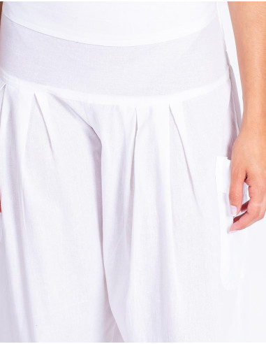 White Pocket Bloomers