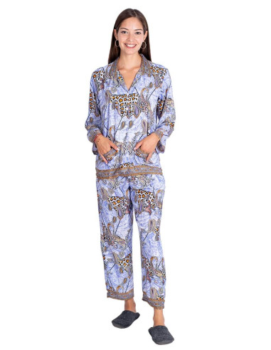 2 Piece Silk Pajamas