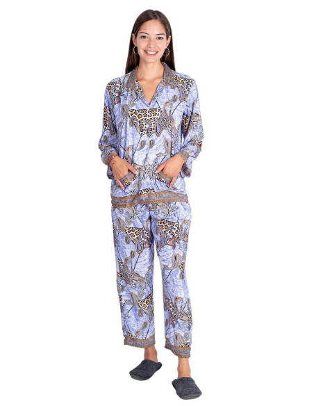 pijama-mujer-seda-celeste-2-piezas