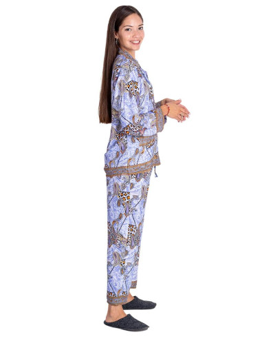 2 Piece Silk Pajamas