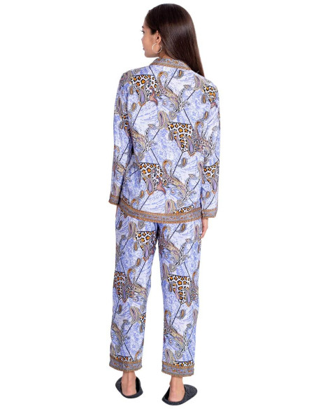 2 Piece Silk Pajamas