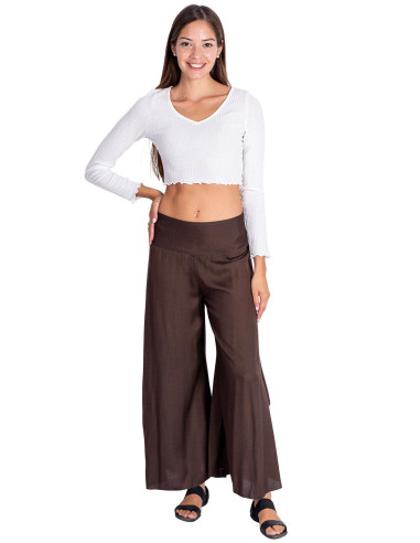 Brown Skirt Pants