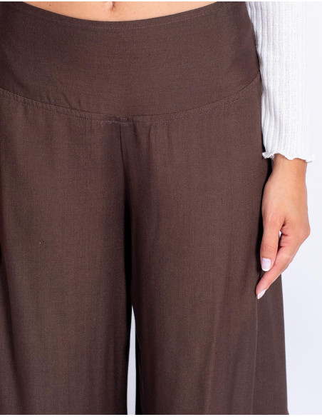 Brown Skirt Pants