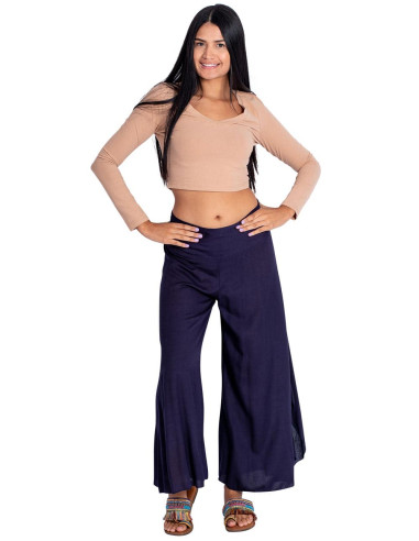 Blue Skirt Pants