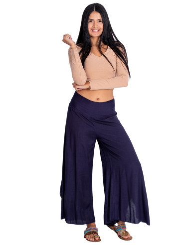 pantalon-falda-azul-comodo-mujer