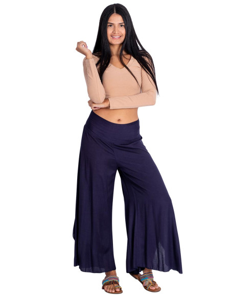 Blue Skirt Pants