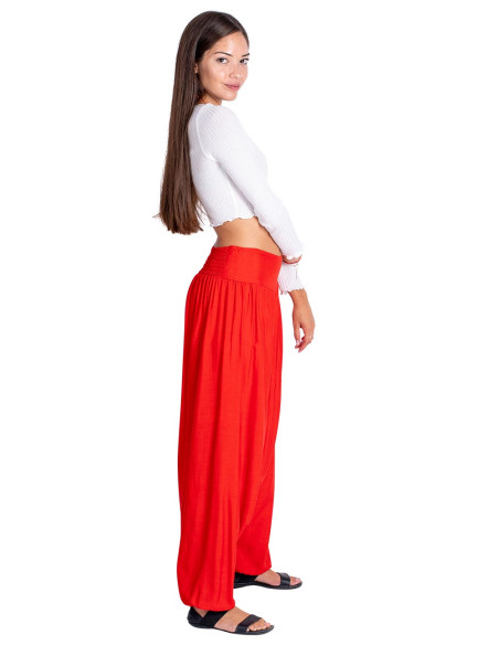 Red Harem Pants