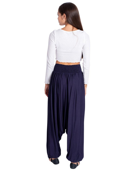 Blue Harem Pants