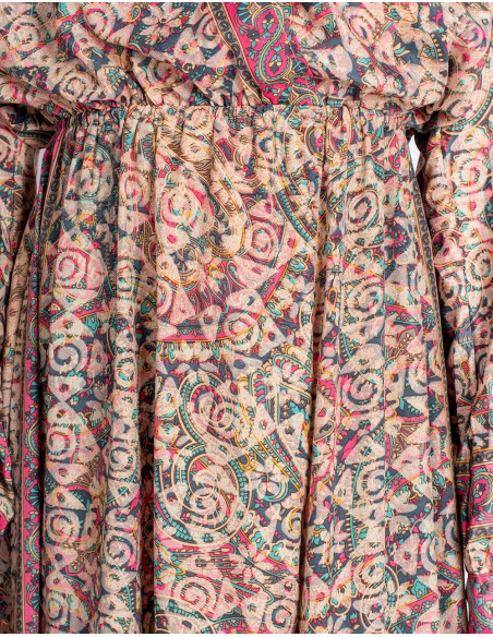 Long Printed Dress