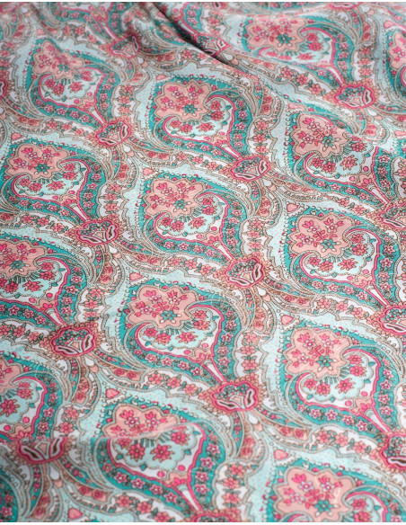 Light Green Printed Dress